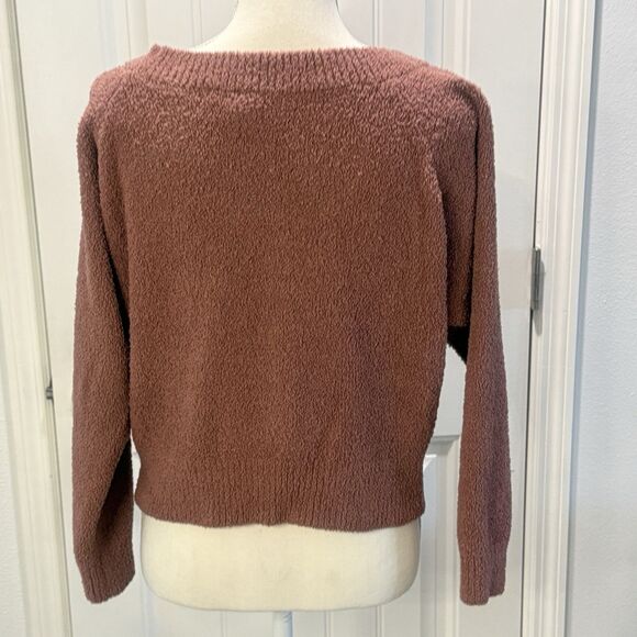 Victoria's Secret Women's Pajama Top Shorts Set Sherpa Fleece Size M - Picture 5 of 14